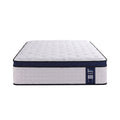 35CM King Single Gel Memory Foam Mattress with 7-Zone Pocket Springs and Triple Cooling System - White