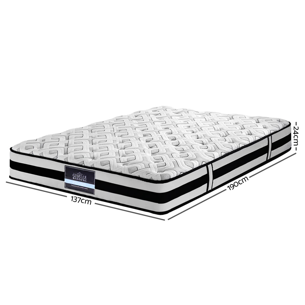 Double Comfort Package | Rumba Tight Top Mattress (Extra Firm), Deluxe Pillowtop Topper, 2 Deluxe & 2 Cooling Pillows