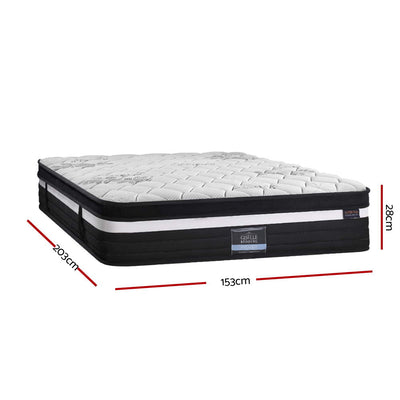 Regine Euro Top Pocket Spring Mattress 28cm Thick - Queen