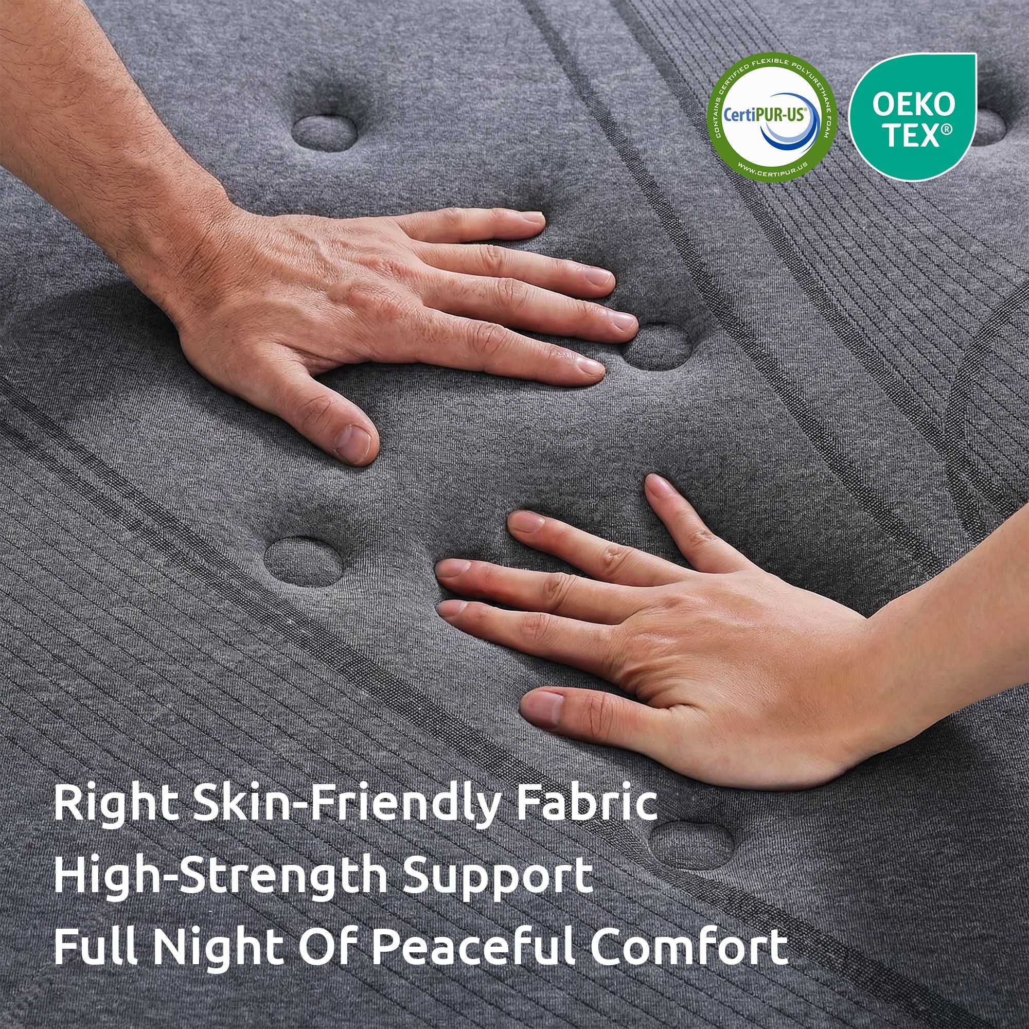 33 cm Mattress 8.0 Extra Firm 7-Zone Pocket Spring Mattress with Dual-Row Edge Support & Breathable Knit Cover King