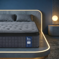 33 cm Mattress 8.0 Extra Firm 7-Zone Pocket Spring Mattress with Dual-Row Edge Support & Breathable Knit Cover Queen