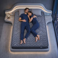 King Mattress 25 cm Hybrid Pocket Spring with 4cm Egg Crate Foam for Deep Sleep Bamboo Charcoal Fabric