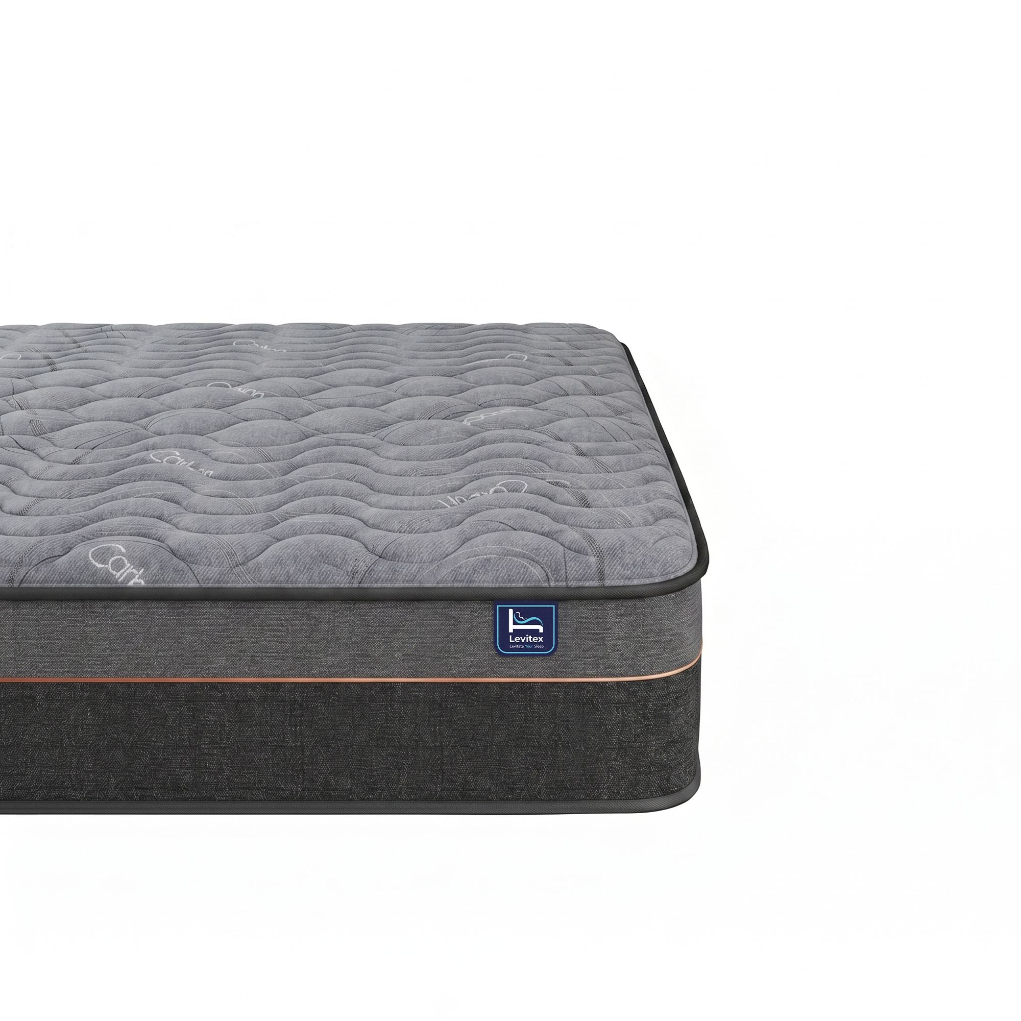 King Mattress 25 cm Hybrid Pocket Spring with 4cm Egg Crate Foam for Deep Sleep Bamboo Charcoal Fabric