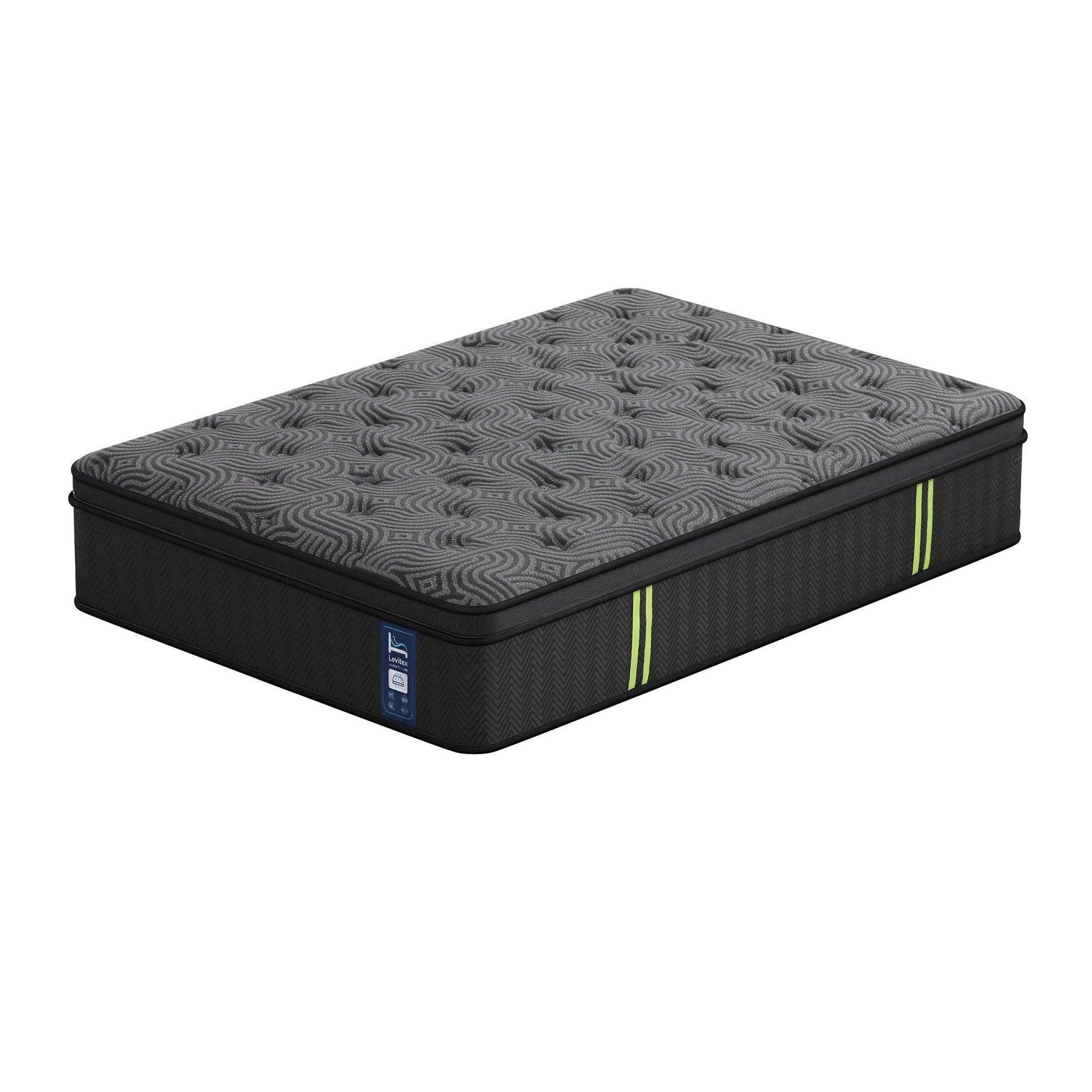 34 cm Pocket Spring Mattress with Reinforced Edge Support & 5-Zone Pressure Relief Breathable Gel Memory Foam Hybrid Mattress for Back Pain Single-2