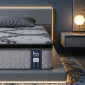 5-Zone Pocket Spring Mattress with Latex & Memory Foam 7.5 Firm Hybrid Mattress for Extra Lumbar & Shoulder Support 34 cm Thickness Single