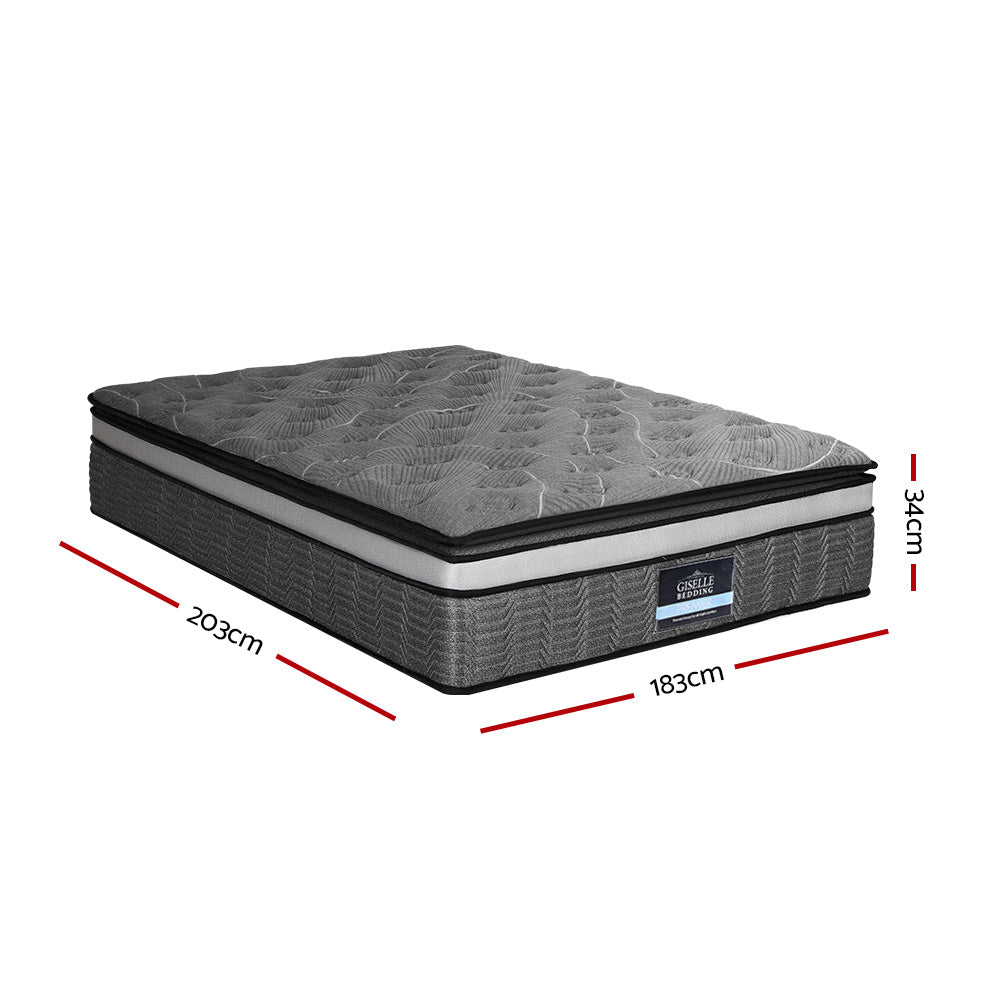 Camille Series Pocket Spring Mattress 34cm Thick - King