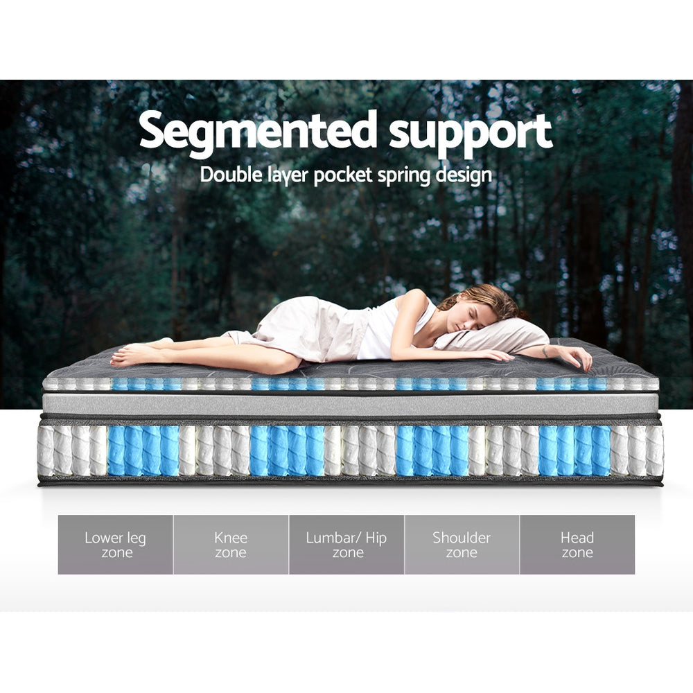 Camille Series Pocket Spring Mattress 34cm Thick - King
