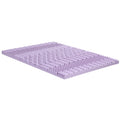 8cm Memory Foam Mattress Topper Lavender Infused Bamboo Cover 7-Zone Double