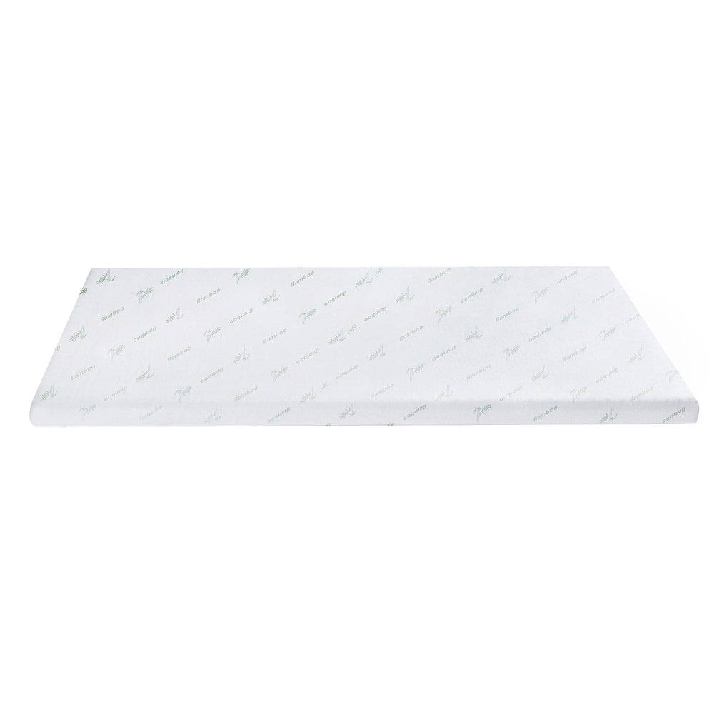 8cm Memory Foam Mattress Topper Lavender Infused Bamboo Cover 7-Zone Double