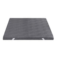 8cm Memory Foam Mattress Topper Gel Dual Layer Foam Bamboo Queen