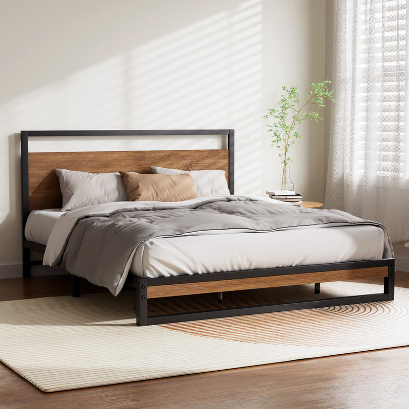 Stockton Metal Queen Bed Frame-1