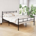 Wategos Metal Double Bed Frame Black