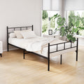 Wategos Metal King Single Bed Frame Black
