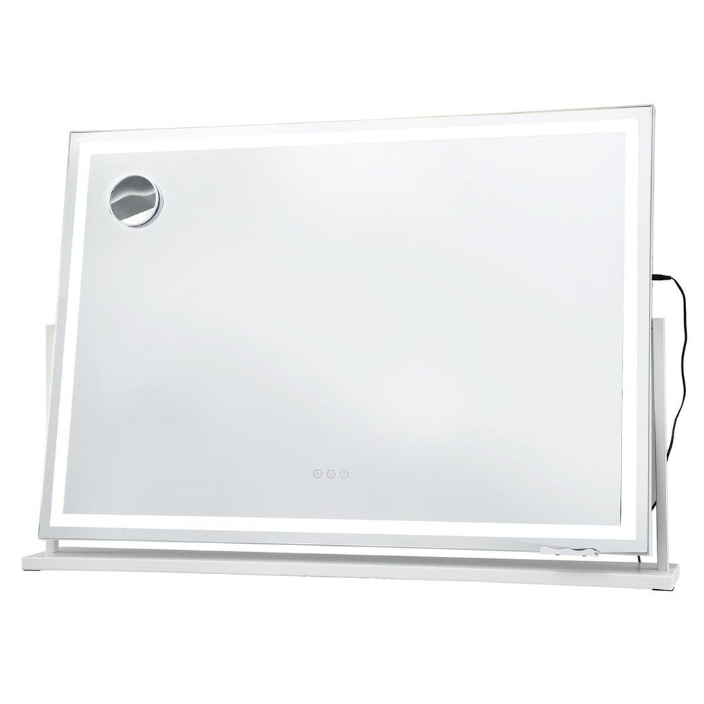 100x70cm Makeup Mirror 360 degree Rotatable Vanity Mirror 10x magnifing