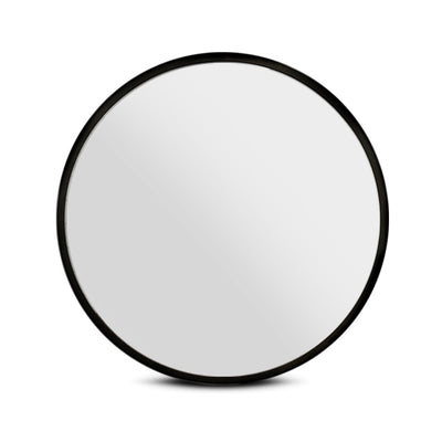 2 Wall Mirror Makeup 80cm Home Decor Framed Mirrors Bathroom Round Black