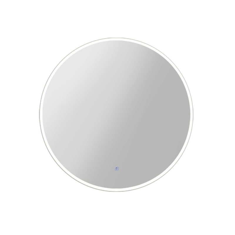 Wall Mirror 80cm with Led light Makeup Home Decor Bathroom Round Vanity-1
