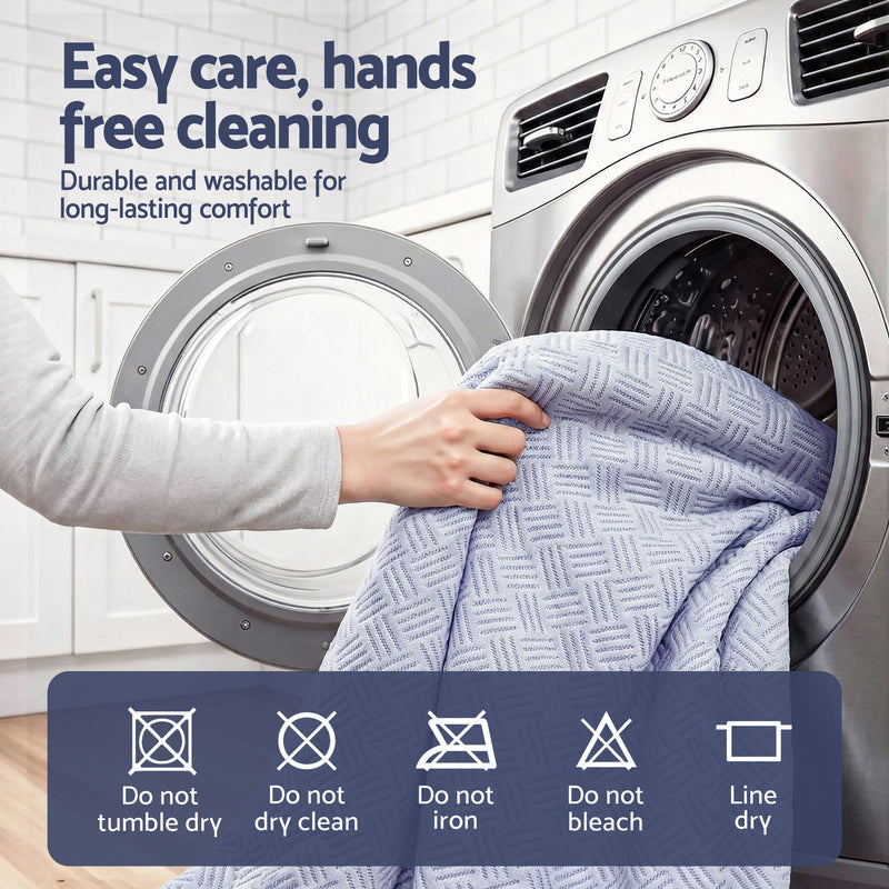 Cooling Mattress Protector Waterproof Deep Pocket Fitted Cover Double-8