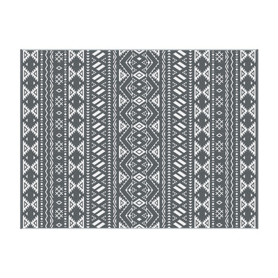 Outdoor Rugs 274x366cm Large Carpet Reversible Area Mat PP Dual-Sided Patio Rug Bohemian