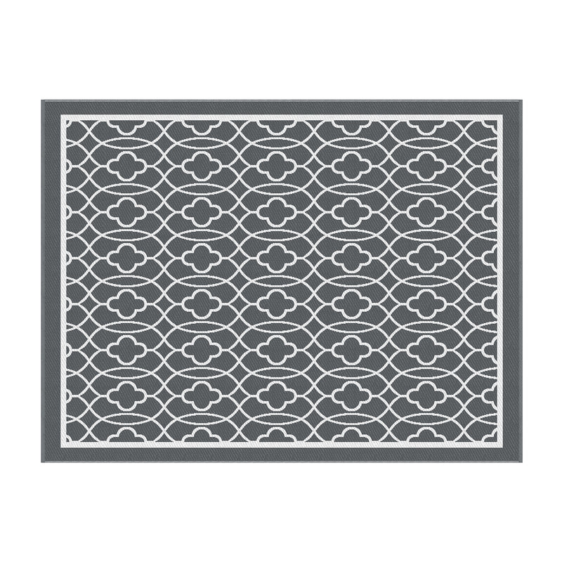 Outdoor Rugs 274x366cm Large Carpet Reversible Area Mat PP Dual-Sided Patio Rug-3