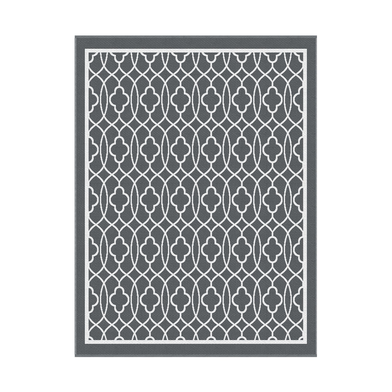 Outdoor Rugs 274x366cm Large Carpet Reversible Area Mat PP Dual-Sided Patio Rug-9
