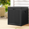 Outdoor Storage Box 195L Bench Seat Garden Deck Toy Tool Sheds