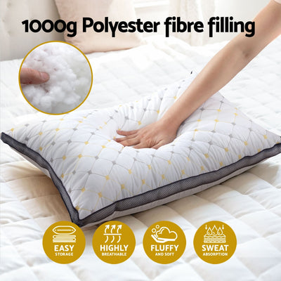 Bedding Pillows Microfibre Pillow