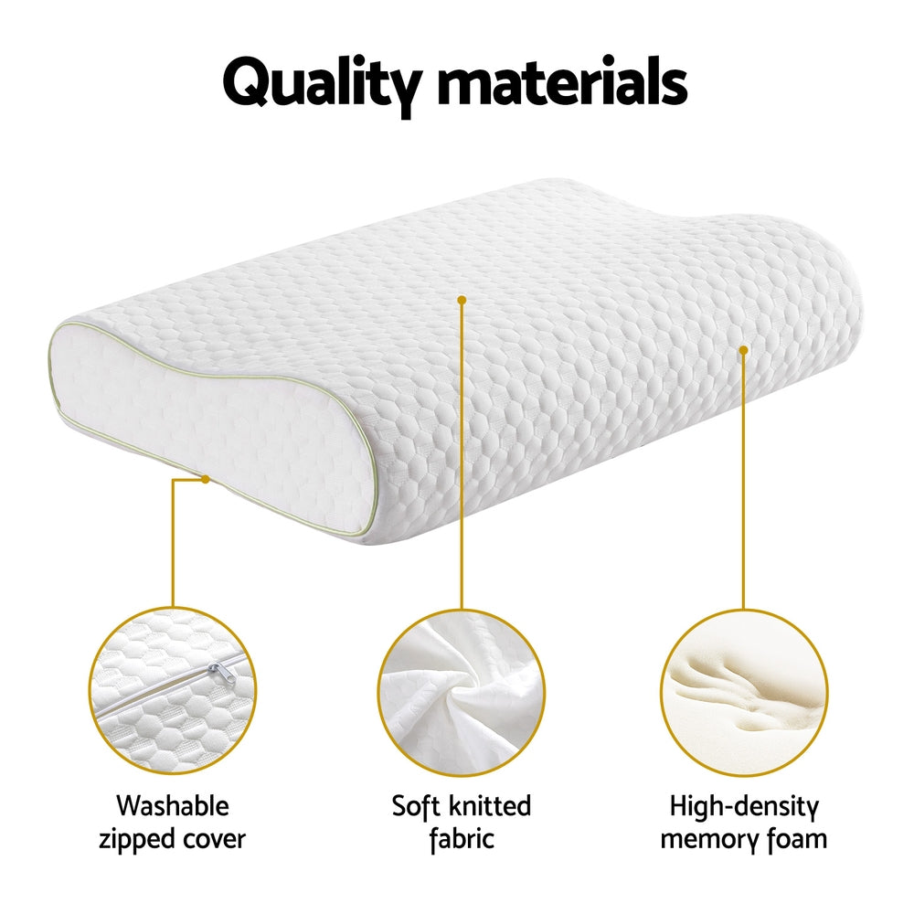 Memory Foam Pillow Contour Neck-5