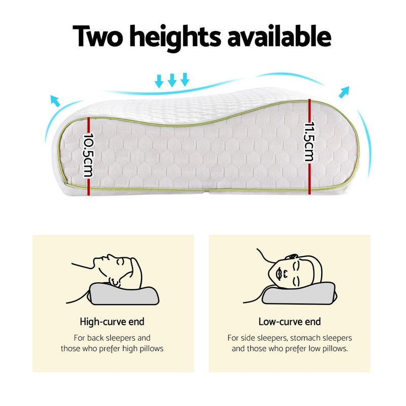 Memory Foam Pillow Contour Neck-6