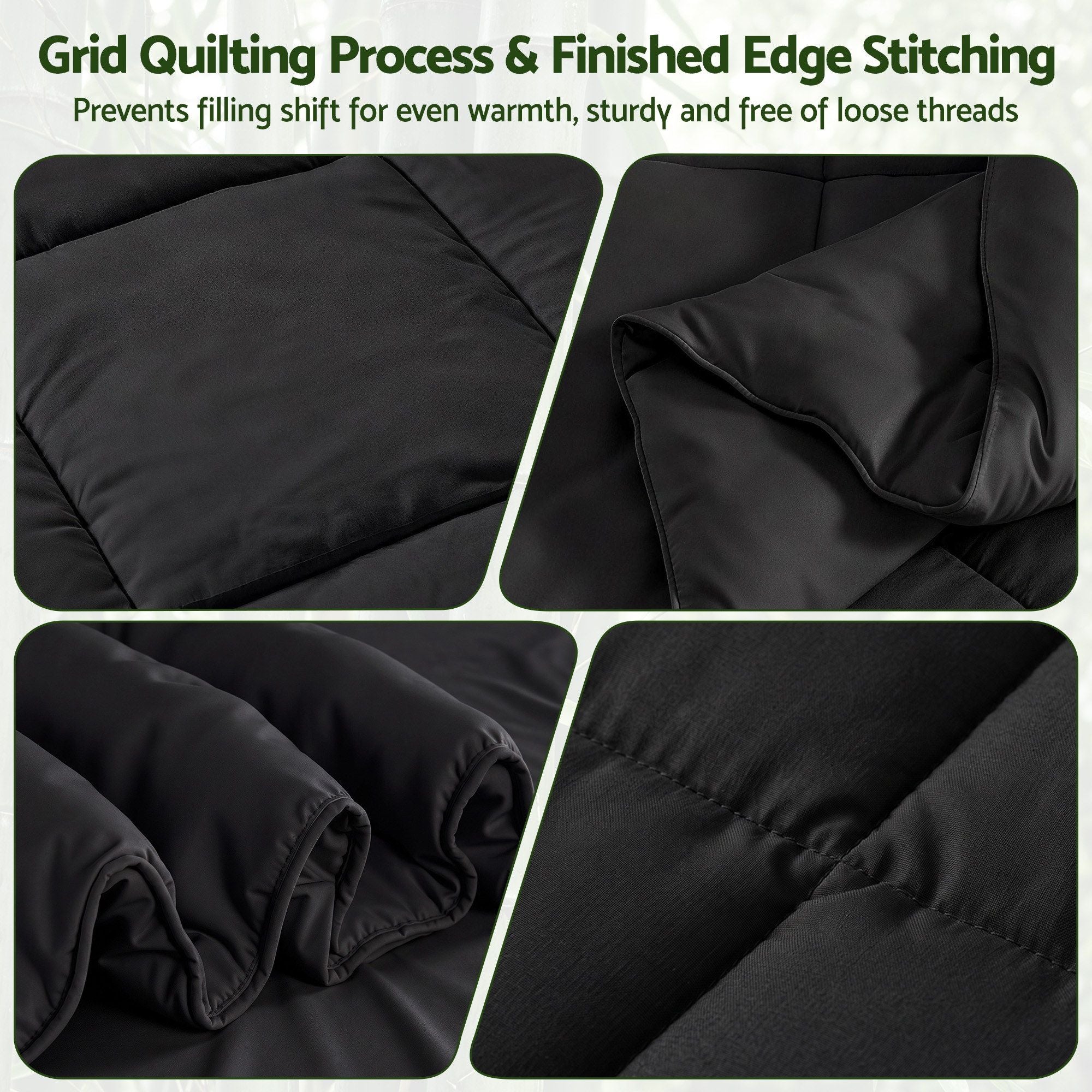 200GSM Bamboo Microfibre Double Quilt Lightweight All Season Doona Duvet