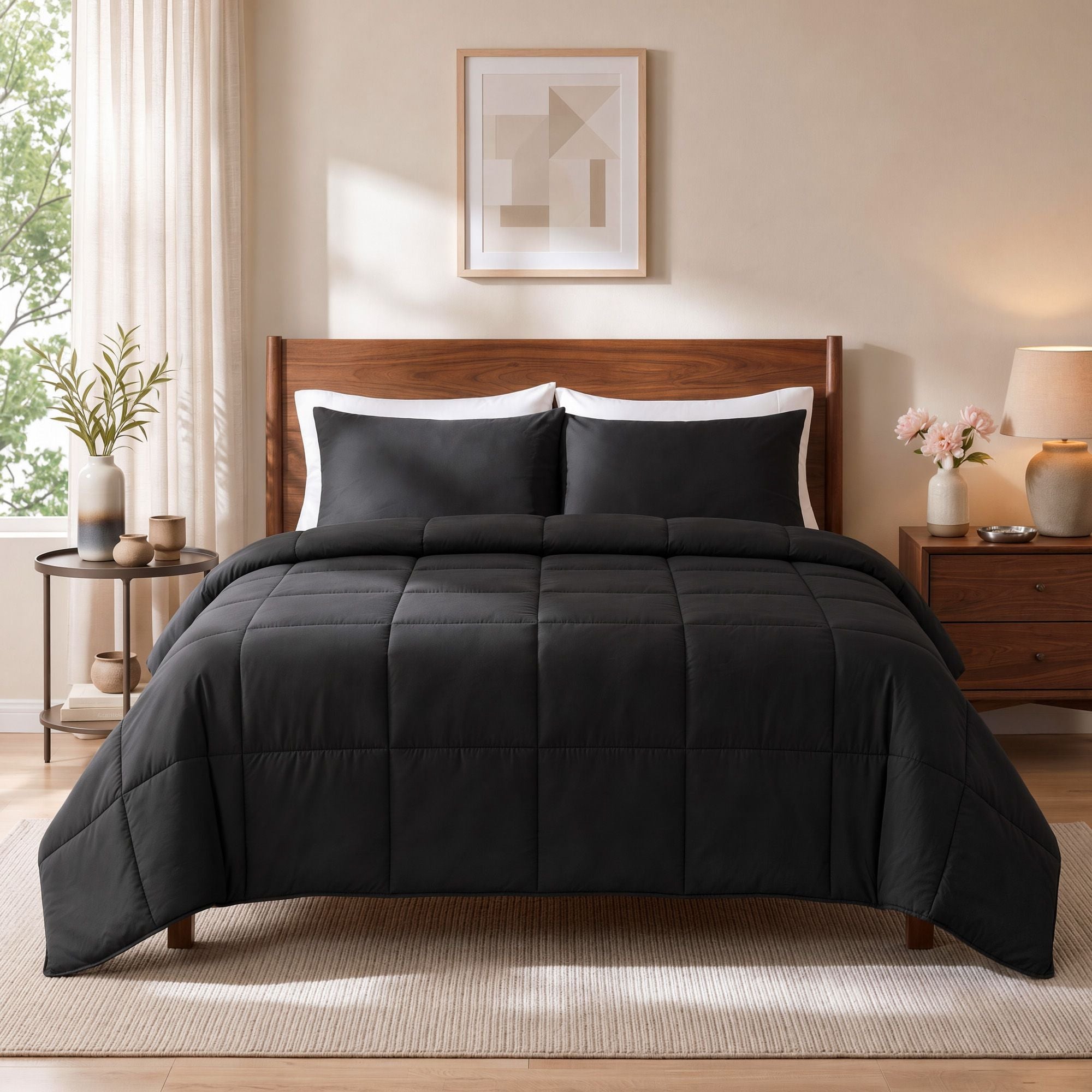 200GSM Bamboo Microfibre King Quilt Lightweight All Season Doona Duvet