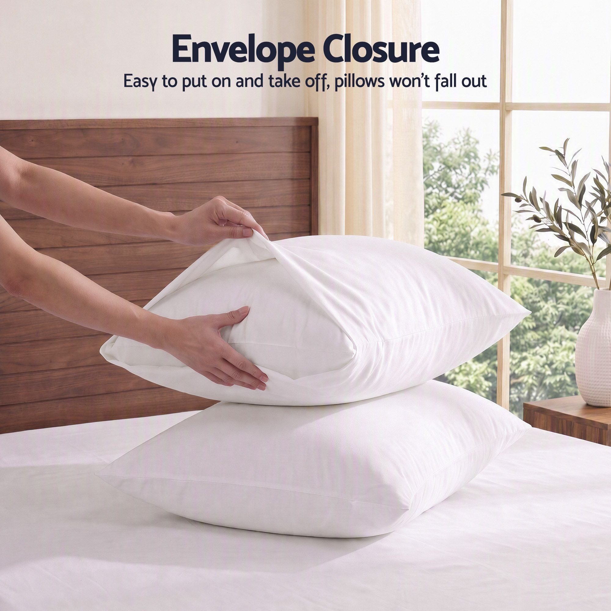 Single 500TC Cotton 4Pcs Sheet Set with 40cm Extra Deep Pocket for Thick Mattresses Sateen Weave for Sweaty Nights White