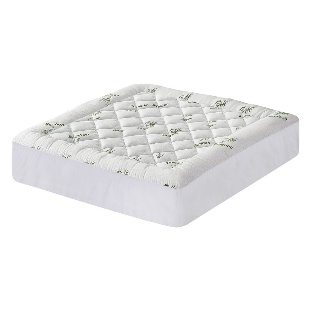 Mattress Topper 5cm Pillowtop toppers Bamboo King-2