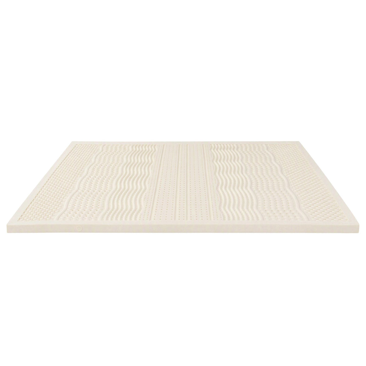 Queen 7-Zone Natural Latex Mattress Topper 5cm Breathable