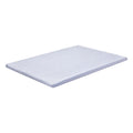Latex Topper 100% Natural Latex Toppers 7-zone w/ Ice Silk Cool-touch Fabric Cooling Cover Double 5cm