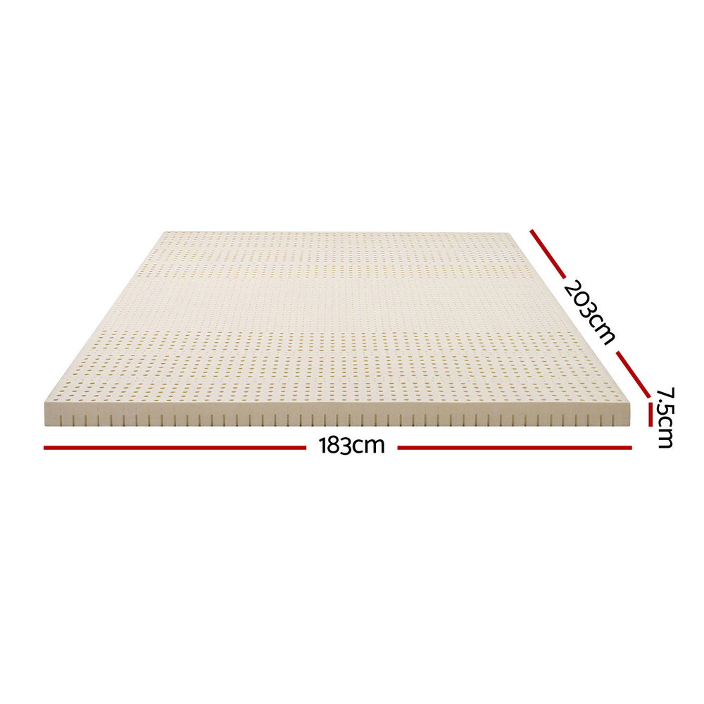 Latex Mattress Topper 7.5cm King-2