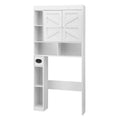 Bathroom Storage Cabinet Over The Toilet Organiser Laundry Shelf Holder