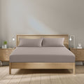 1500 Thread Count Cotton Rich Sheet Set 3 Piece Ultra Soft Bedding Double Stone
