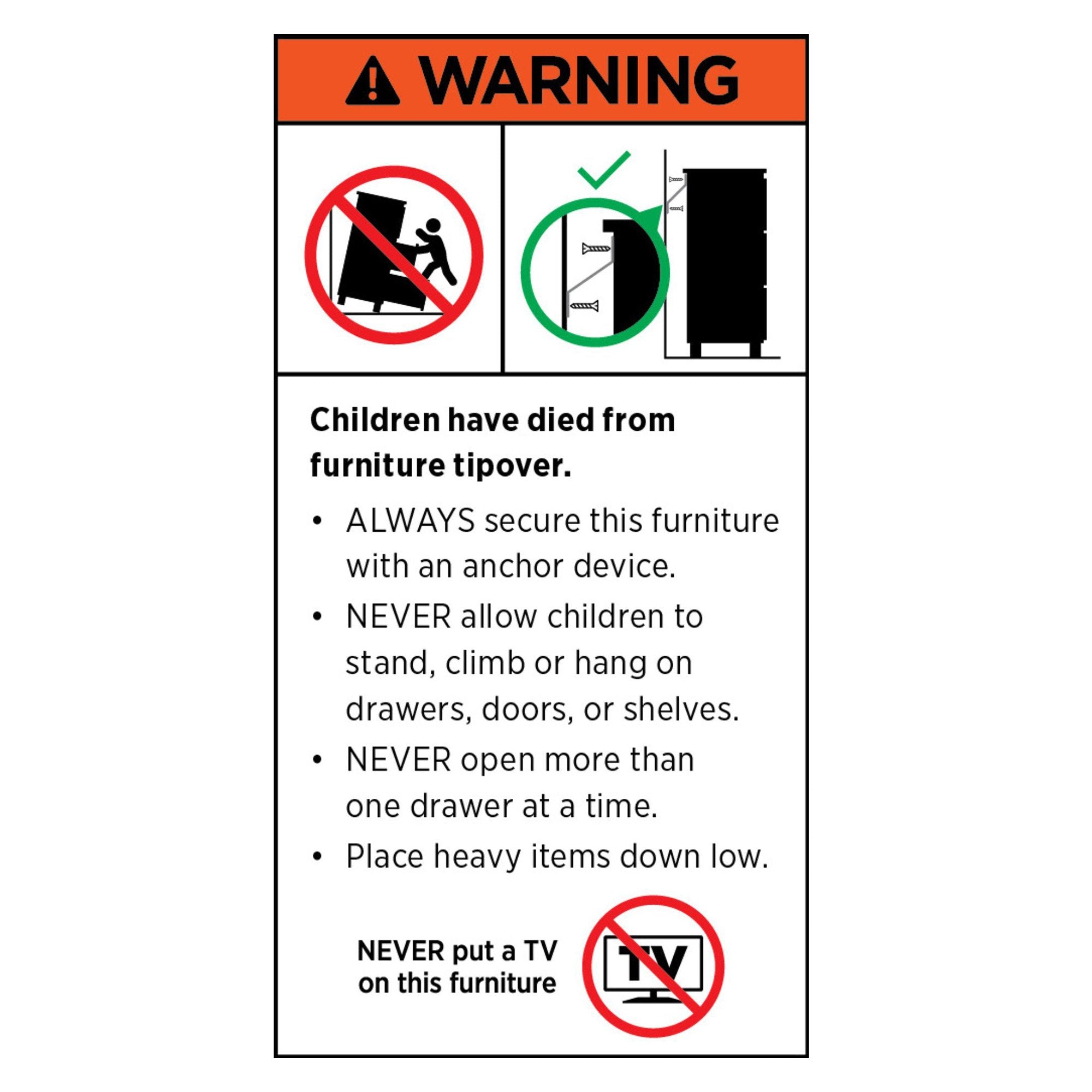 Amara Chest of Drawers Tallboy Dresser in White/Gold