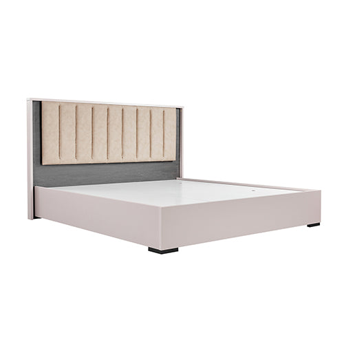 Maxwell Queen Bed Frame with LED Headboard - Champagne-2