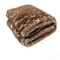 Sia Luxury Range Faux Fur Throw Rug 127 x 152 cm Giraffe
