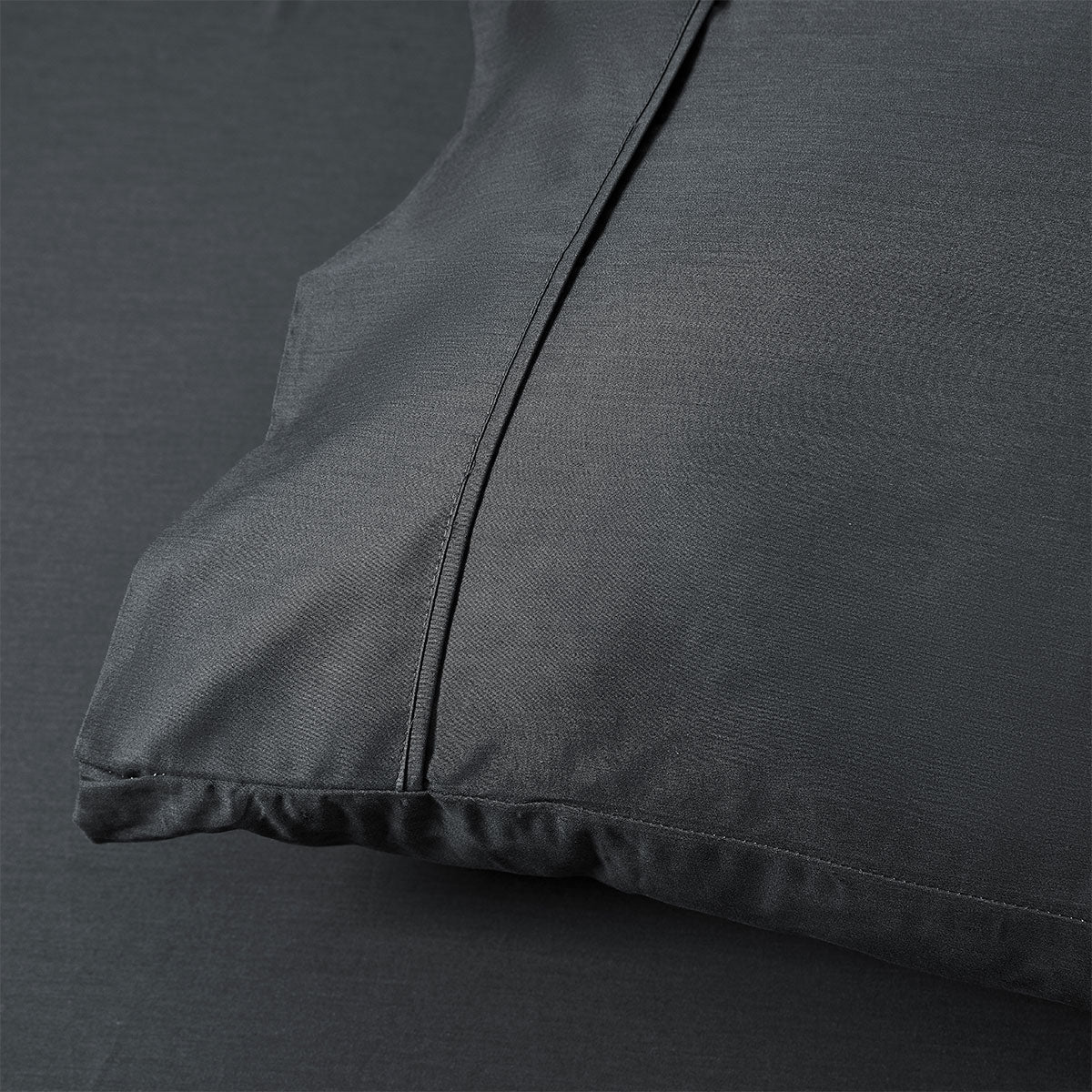 400TC Charcoal Bamboo Cotton Sheet Set 40cm Wall King