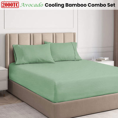 Avocado 2000TC Cooling Bamboo Combo Set Single