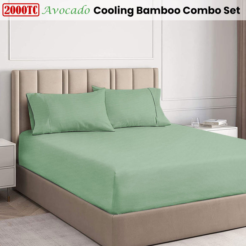Avocado 2000TC Cooling Bamboo Combo Set Single-2