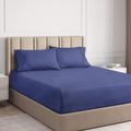Royal Blue 2000TC Cooling Bamboo Combo Set King Single