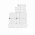 550gsm Cotton 7 Pce Towel Set White