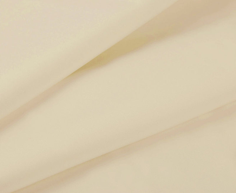 1000TC Ultra Soft Queen Size Bed Yellow Cream Flat & Fitted Sheet Set in soft, solid color microfiber fabric