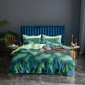 Kalena Leaves Quilt Cover Set - Super King Size