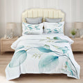 Angelis Leaves Quilt Cover Set - King Size