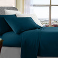 ultra soft microfibre sheet set king sailor blue