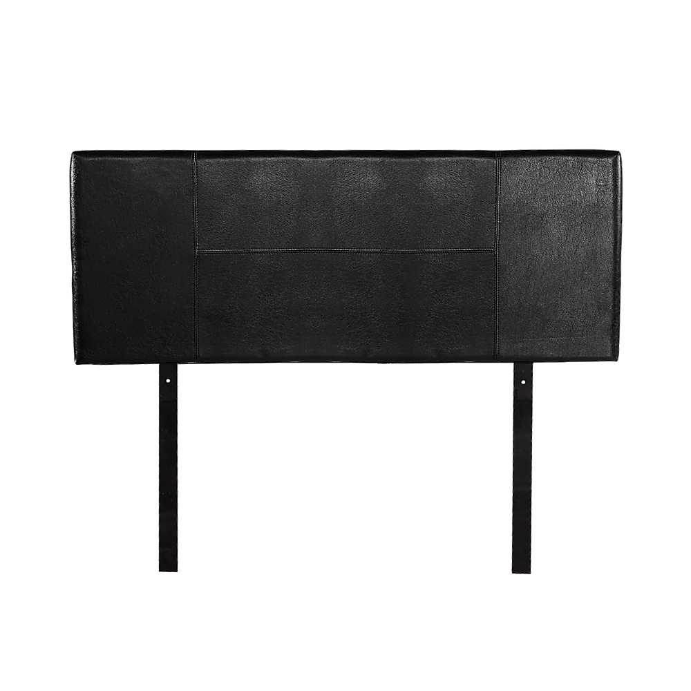 Double Size | PU Leather Bed Headboard Bedhead (Black)
